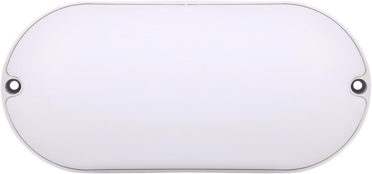 Applique LED da Parete 15W IP65 – Luce Calda 3000K, Naturale 4000K o Fredda 6000K – 1500 Lumen, Design Rettangolare Bianco per Esterni