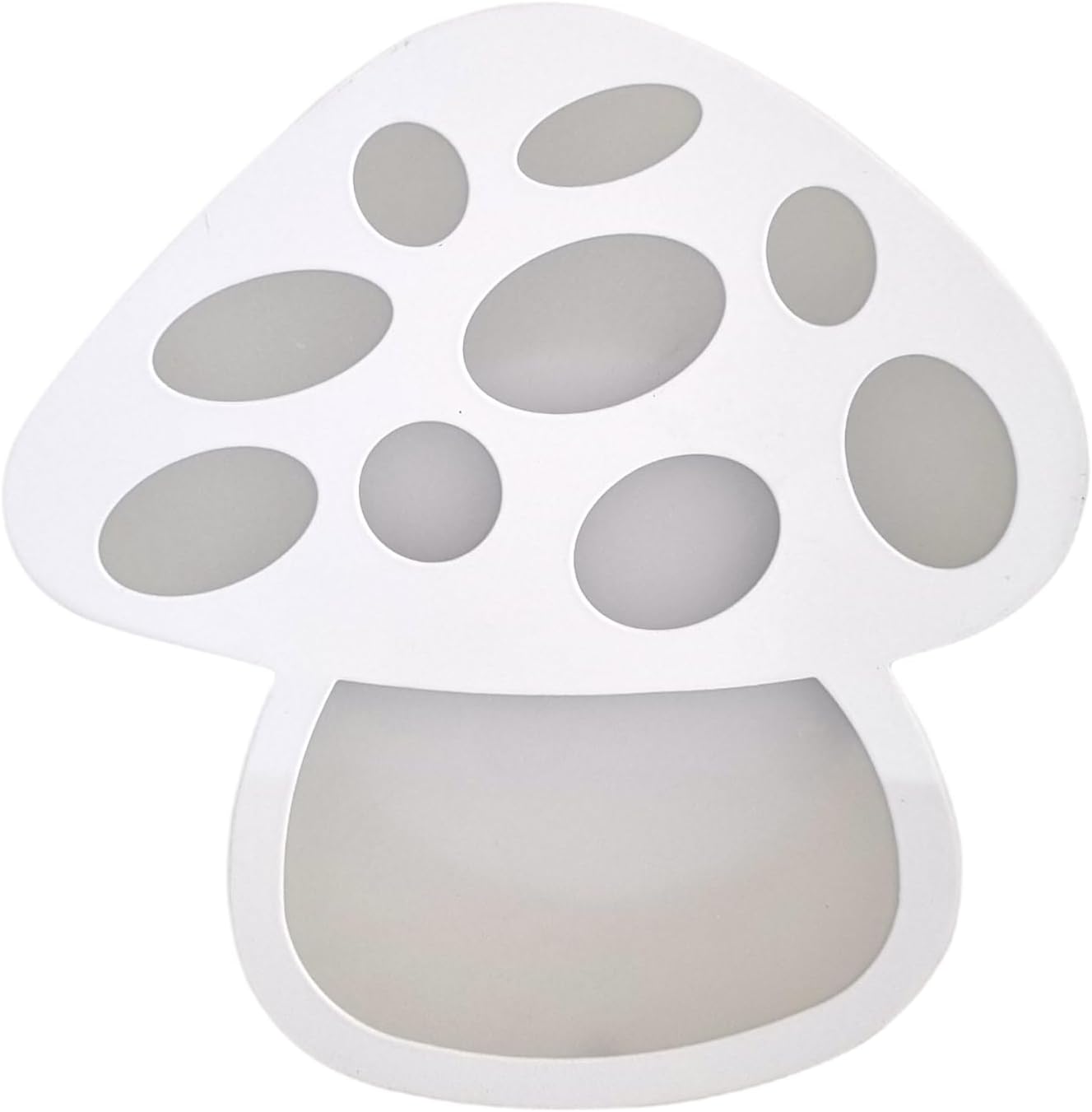 Lampada da Parete LED a Forma di Fungo 9W 630 Lumen Bianco – 3 Toni di Luce Selezionabili – Applique Cameretta Interni IP20 Design Moderno