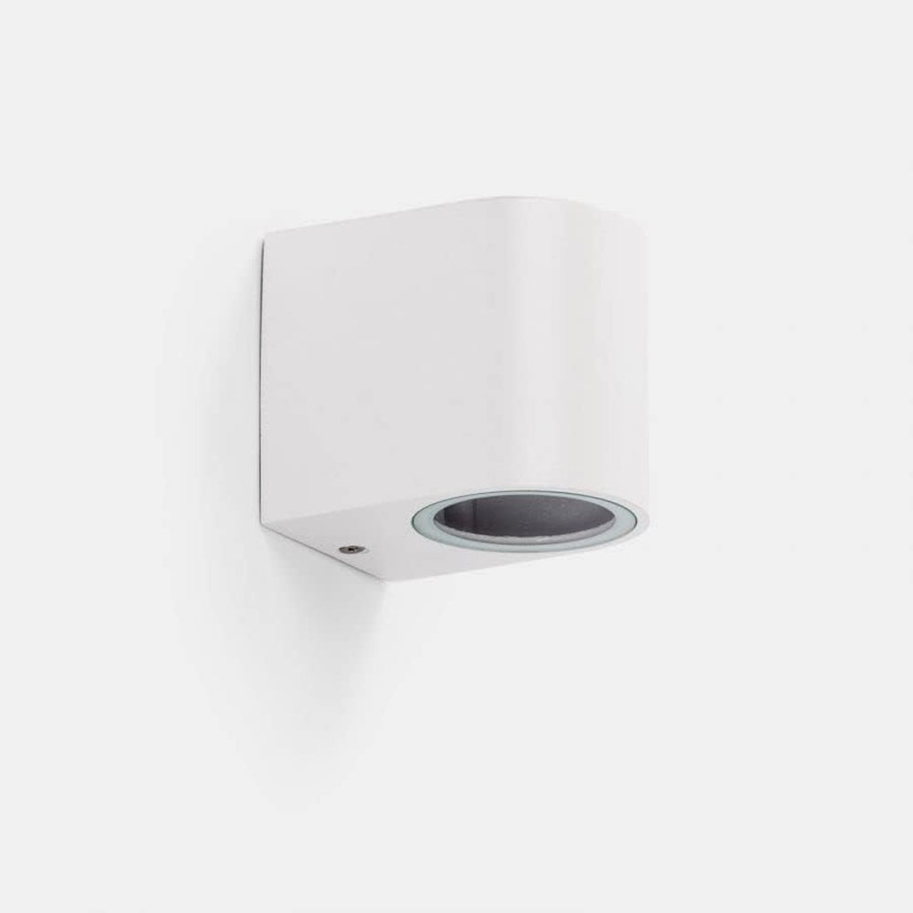 Applique da esterno a parete IP65 bianca per terrazzo e giardino con attacco GU10 luce up/down moderna
