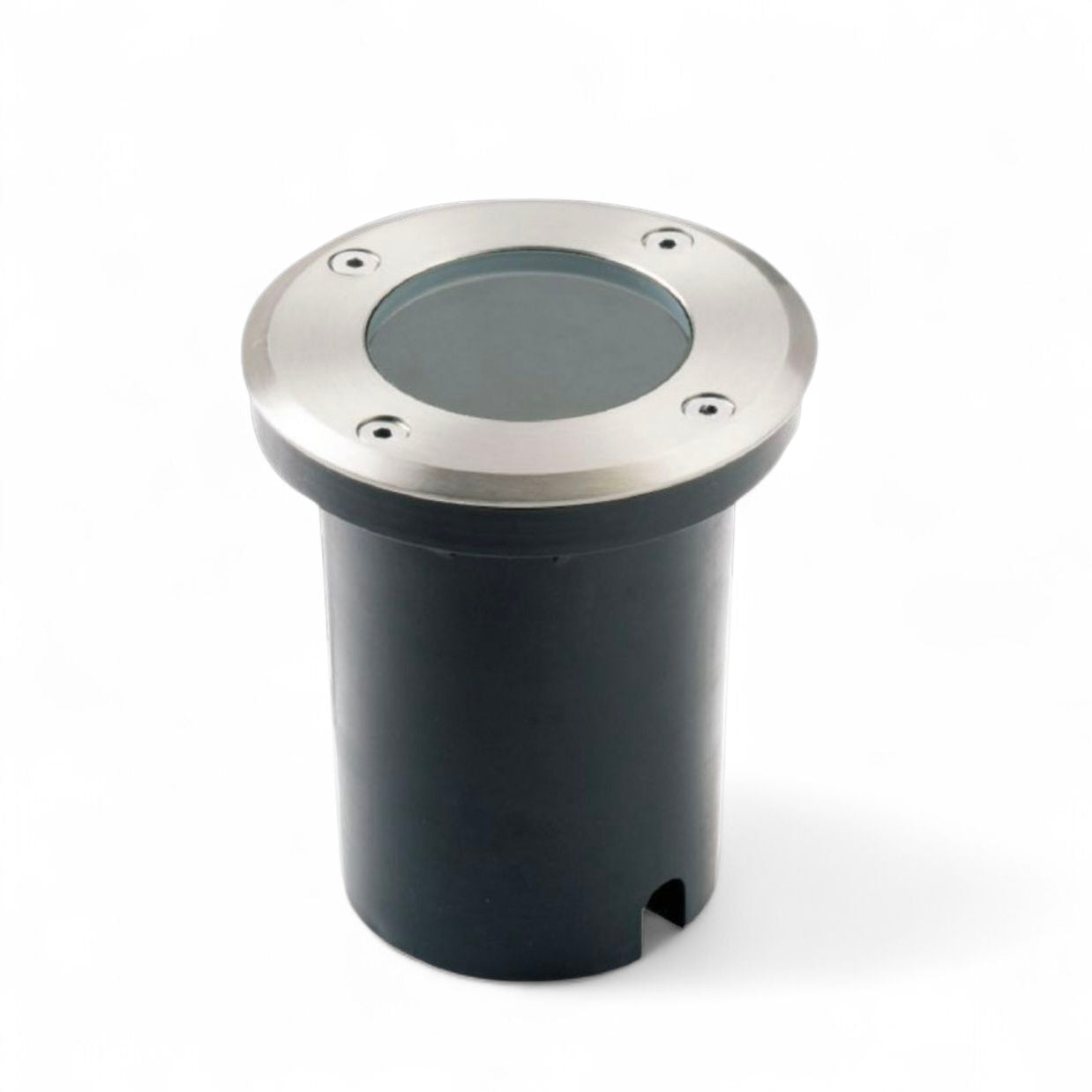 Faretto lampada da incasso a terra calpestabile segnapasso tondo con attacco gu10 per esterno da giardino sentieri IP65 luce spot