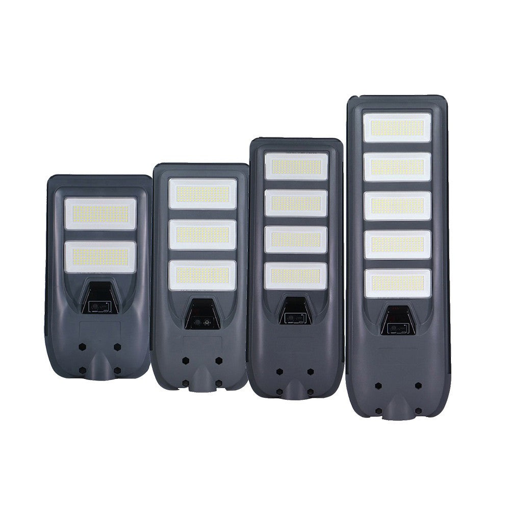 Lampione Solare da Esterno con Sensore di Movimento e Crepuscolare – 100W, 160W, 220W, 300W – IP65 con Telecomando