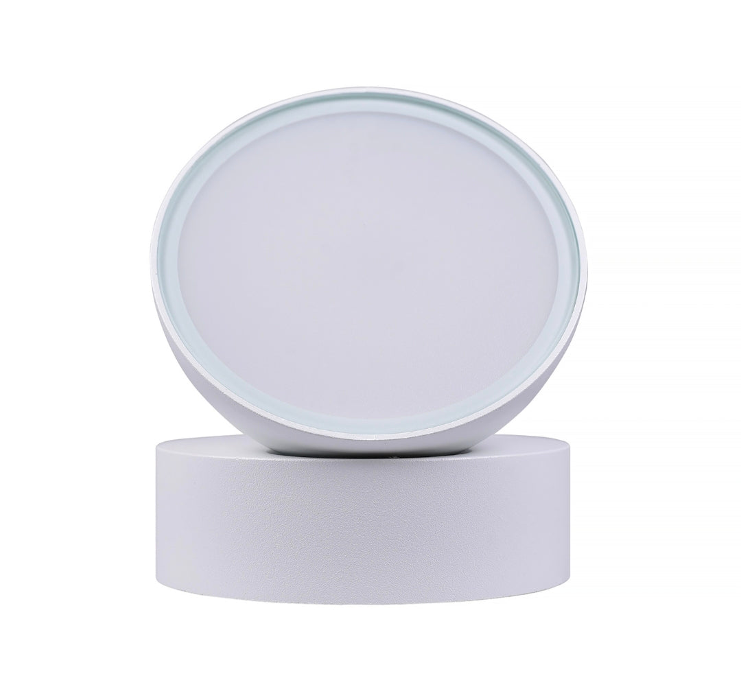 Applique LED da Esterno 12W CCT con Testa Orientabile – Luce Calda, Naturale o Fredda – Grigio Antracite o Bianco IP54