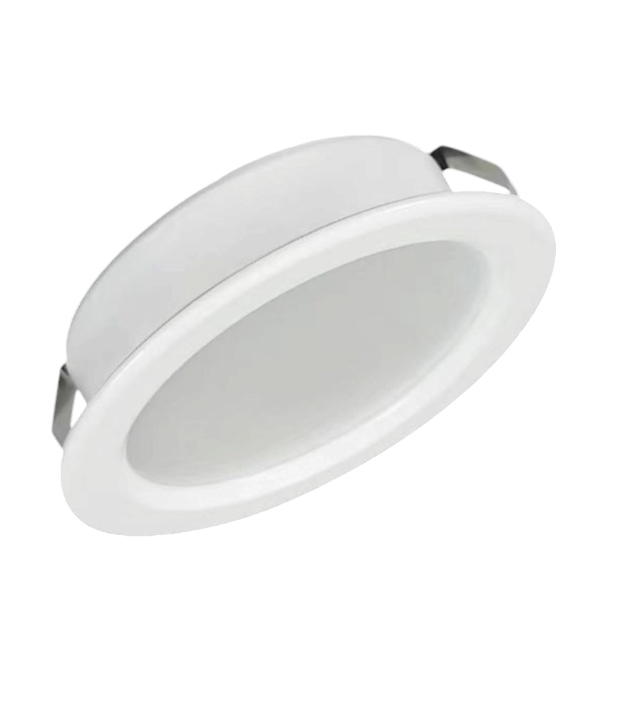Kit 10 Faretti bianchi LED Rotondo Ultra Slim 3W da Incasso 240lm Luce fredda 6500K Alluminio, Bianco, Luce fredda-calda-naturale
