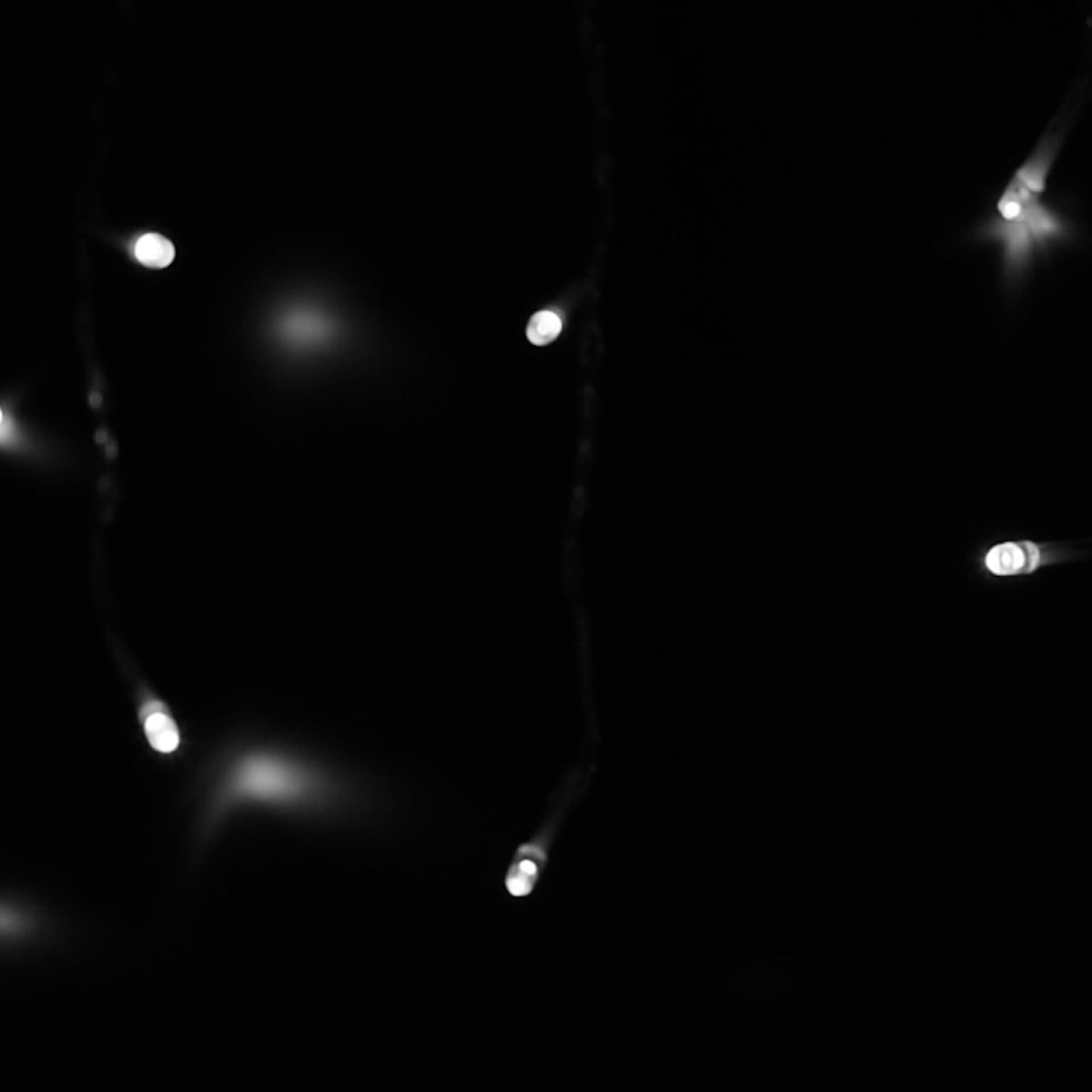 Tenda Luminosa Natalizia LED 192 Luci Intermittenti – 3 Metri con Stalattiti – IP44 Interno Esterno – Luce Fredda o Calda