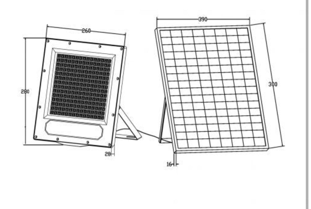 Faretto Con Pannello Solare Faro da Esterno IP66, CCT Luce Calda Naturale Fredda Selezionabile con Telecomando