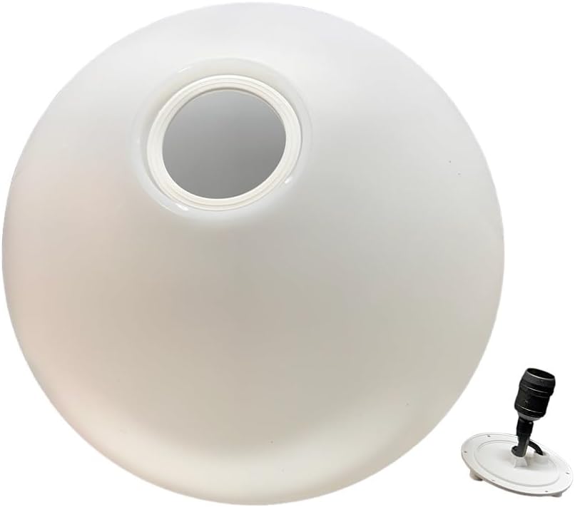 Lampada a Sfera da Giardino da terra, Design Elegante, Attacco E27, Resistente agli Agenti Atmosferici ip65, illuminazione da esterno