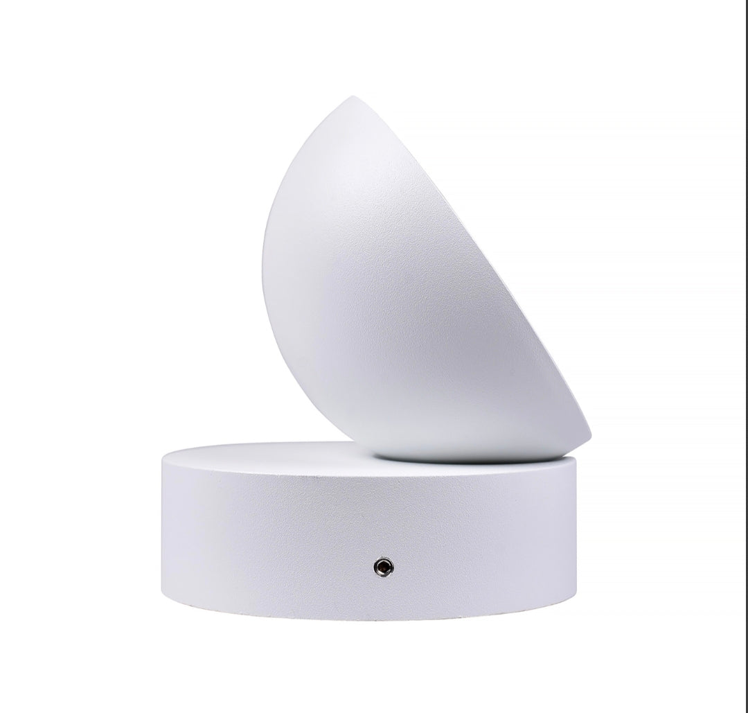 Applique LED da Esterno 12W CCT con Testa Orientabile – Luce Calda, Naturale o Fredda – Grigio Antracite o Bianco IP54