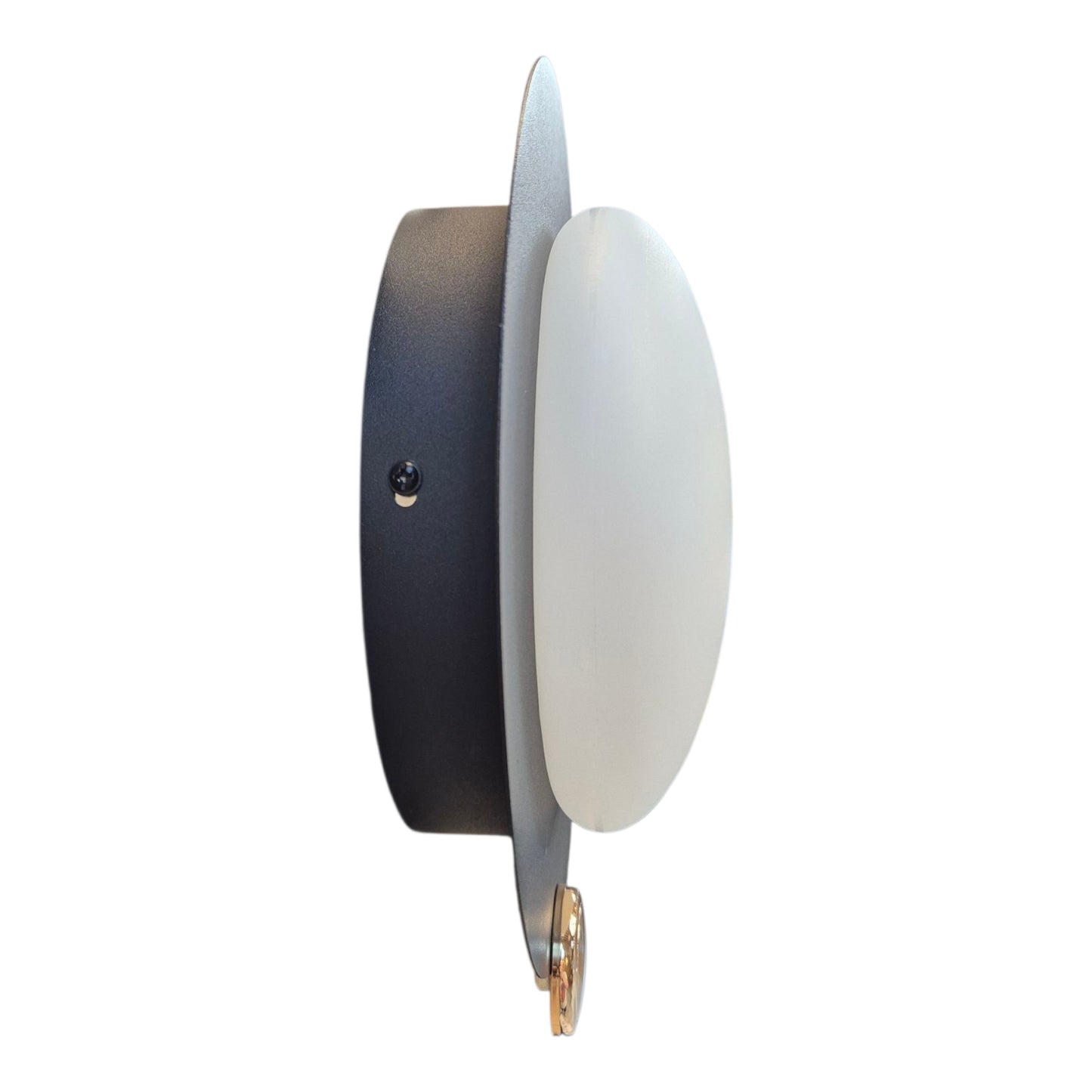 Applique LED da interno moderna 10W 550lm con catenella oro – Lampada da parete rotonda design minimal, luce calda naturale fredda CCT switch 220V