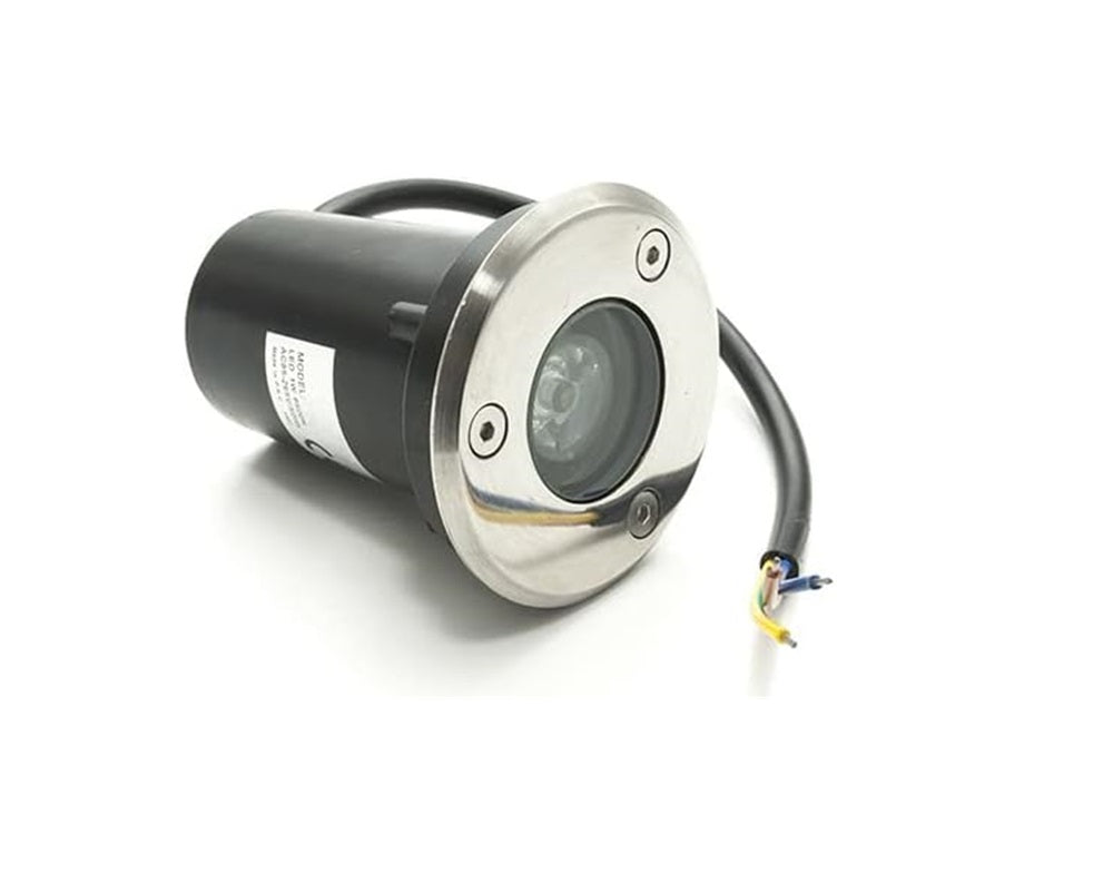 Faretto LED Calpestabile da Esterno 1.5W IP67 – Incasso a Terra con Controcassa – Luce Calda, Naturale o Fredda