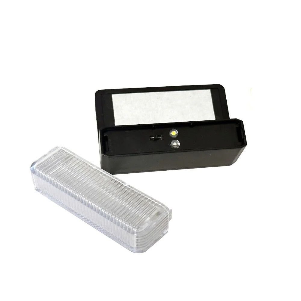 Segnapasso LED Solare da Esterno RGB + 3000K, IP65, CCT-Switch, Luce Calda e Multicolore, Autonomia 8-10 Ore, Sensore Crepuscolare, 4 Pezzi, per Scale, Recinzioni e Giardini