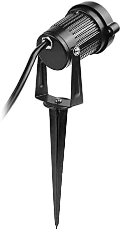 Faretto LED da Giardino 5W Picchettabile IP65 – Luce Fredda, Calda, Naturale o Verde