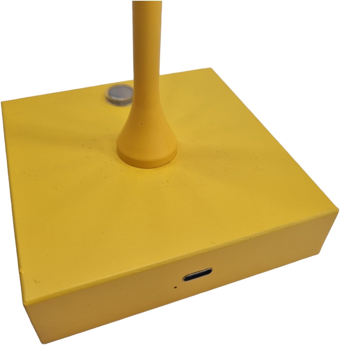 Lampada led da tavolo touch con batteria ricaricabile usb con 3 tonalità di colore dimmerabile Gialla