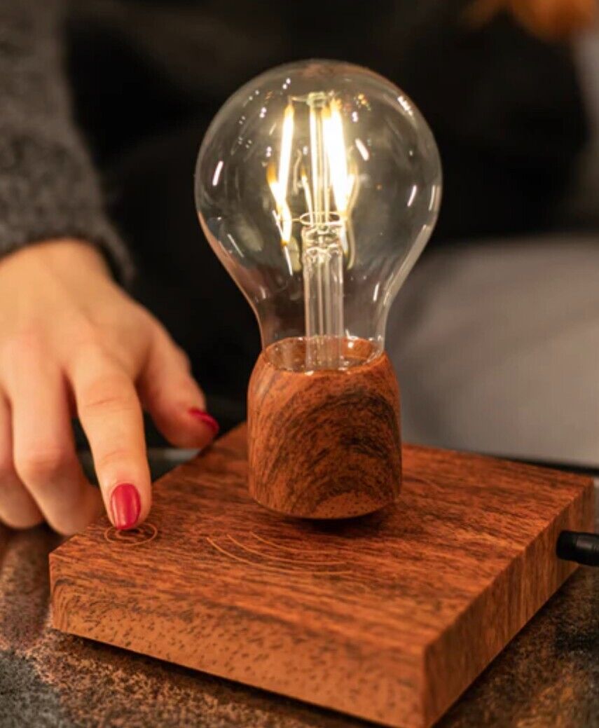 Lampada da Tavolo LED a Levitazione Magnetica - Design Moderno attacco E27 con Filamento a LED