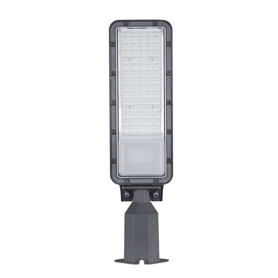Lampione armatura Stradale LED 50w, 220V, 5000 Lumen, Luce Naturale , Impermeabile IP65, Alluminio, Inclinazione Regolabile