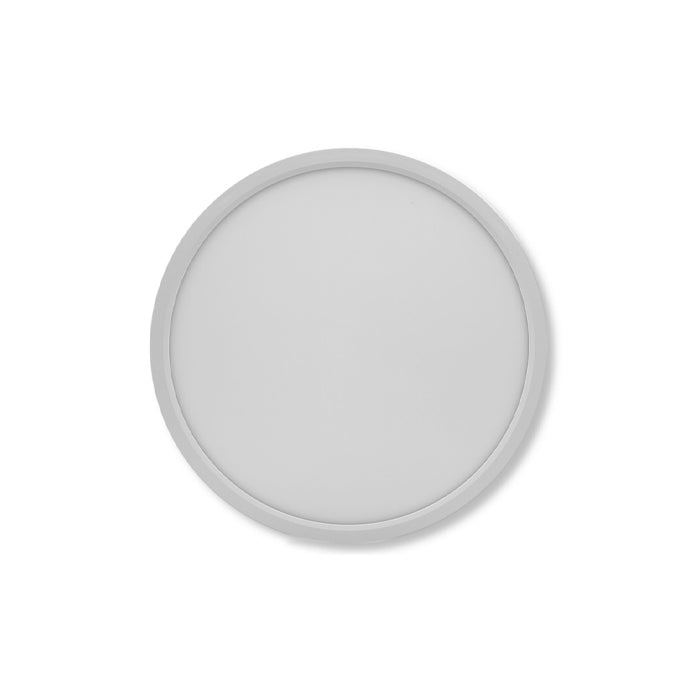 Plafoniera LED Slim 36W 3600lm Ø48cm CCT-Switch 6500K/4000K/2700K – Luce fredda calda o naturale Selezionabile, Bianco, Angolo 120°, IP40 – Design Ultra Sottile