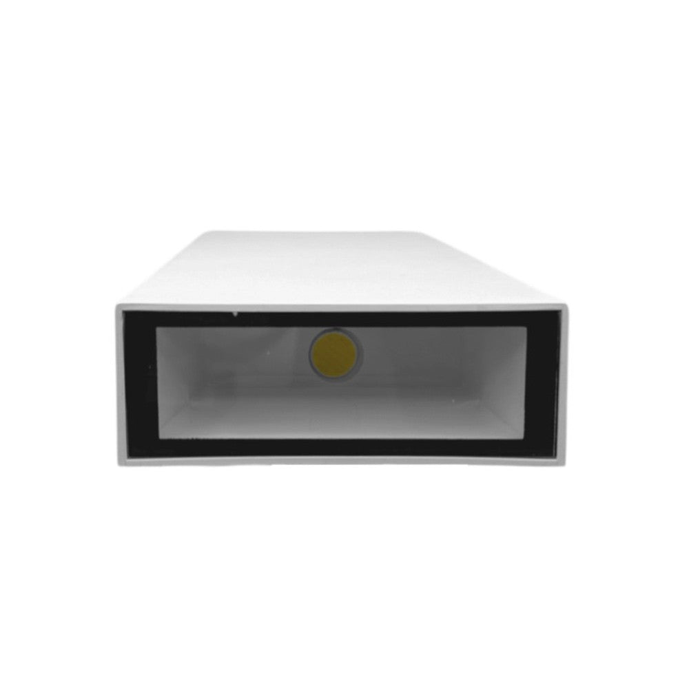 Applique LED da Esterno Biemissione 8W 734lm IP65 Nera o Bianca con CCT Switch 3000K 4000K 6000K – Fascio 295°