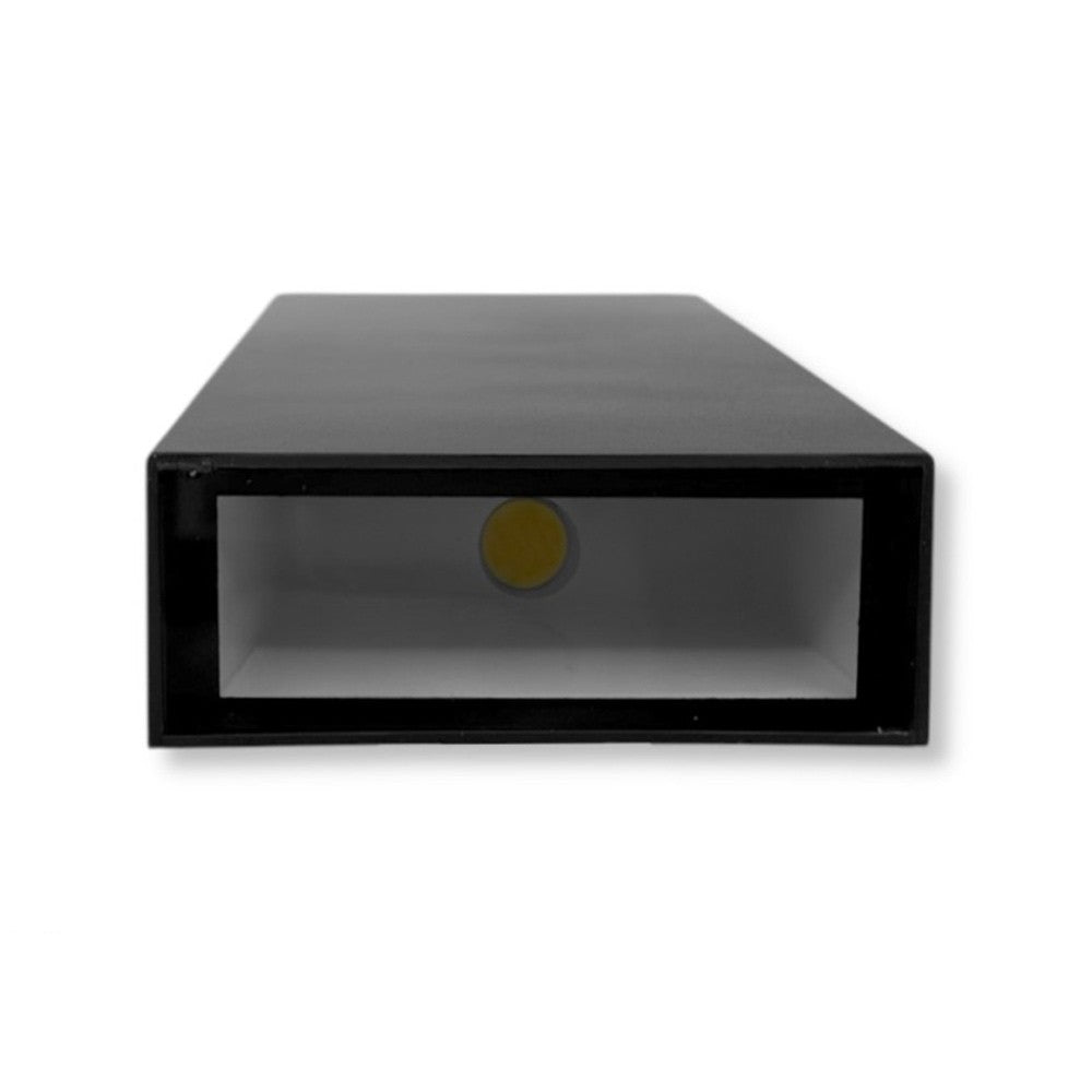 Applique LED da Esterno Biemissione 8W 734lm IP65 Nera o Bianca con CCT Switch 3000K 4000K 6000K – Fascio 295°
