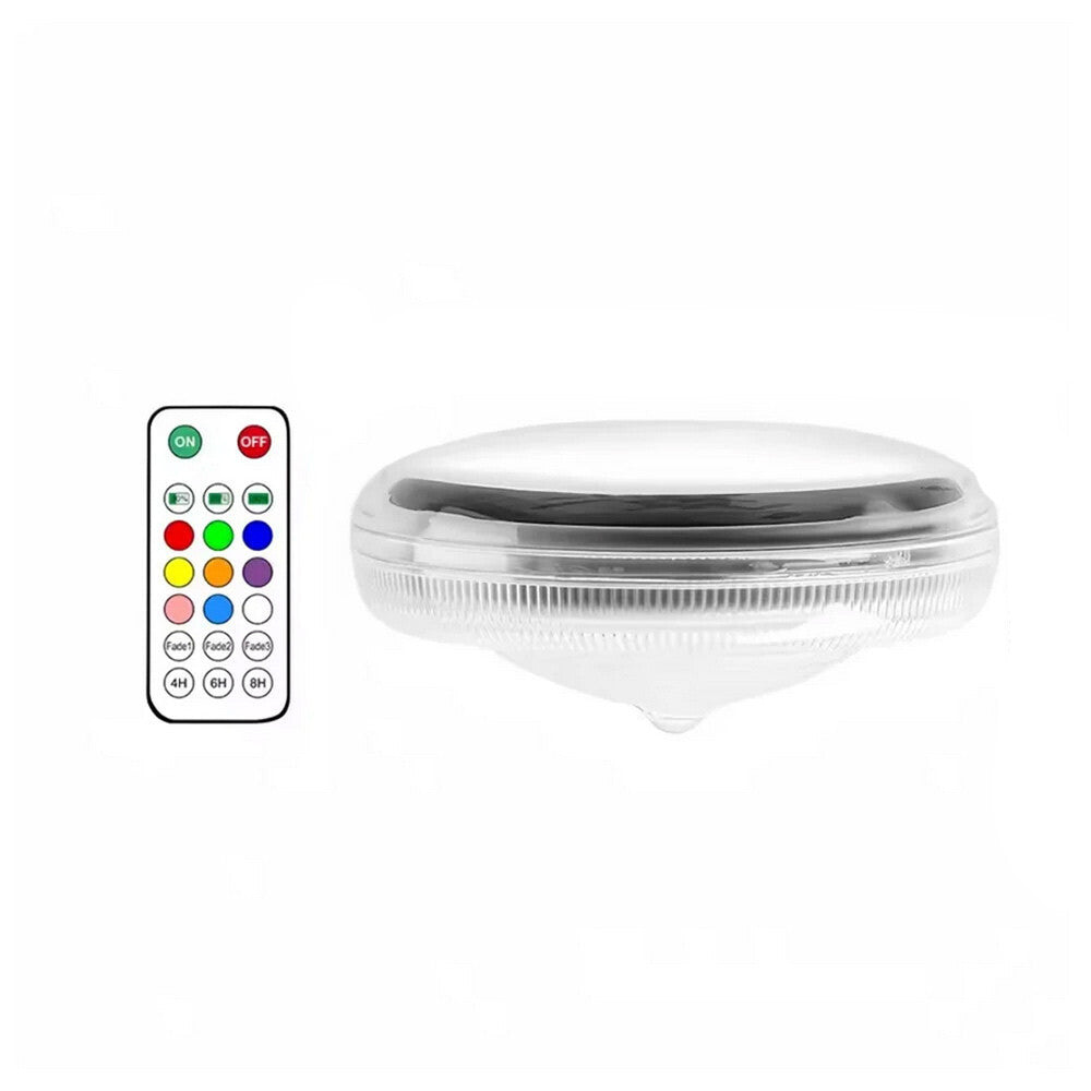 Lampada LED Galleggiante Piscina IP67 RGB Solare – Faretto Decorativo Impermeabile con Telecomando, 3 Modalità Dinamiche e Timer – Luci Multicolore per Giardino, Spa, Fontane, Vasche