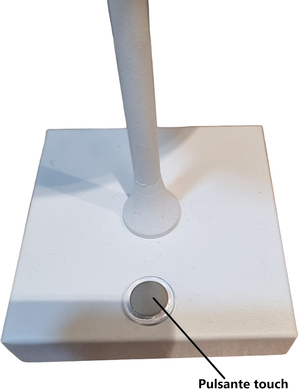 Lampada led da tavolo touch con batteria ricaricabile usb con 3 tonalità di colore dimmerabile Bianca