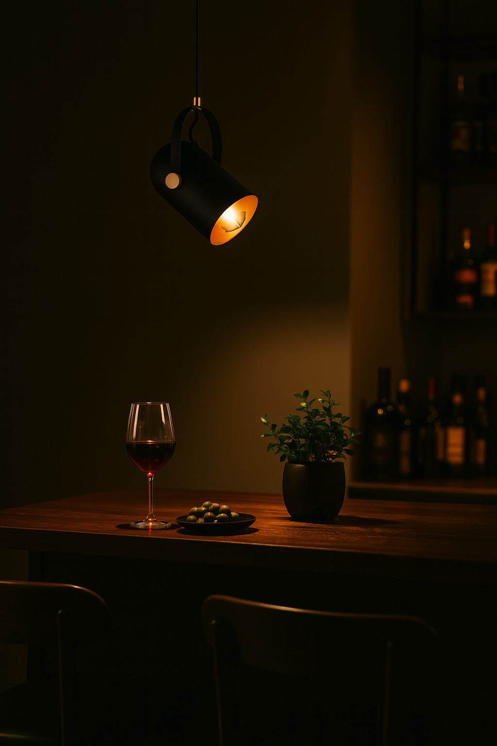 Lampada a Sospensione Orientabile in Metallo – Design Moderno con Dettagli Dorati – Disponibile in Bianco o Nero