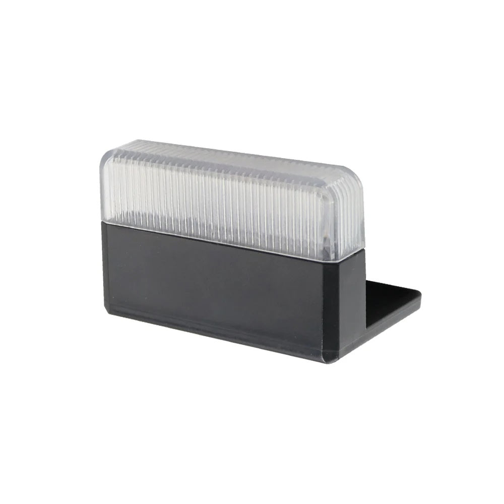 Segnapasso LED Solare da Esterno RGB + 3000K, IP65, CCT-Switch, Luce Calda e Multicolore, Autonomia 8-10 Ore, Sensore Crepuscolare, 4 Pezzi, per Scale, Recinzioni e Giardini