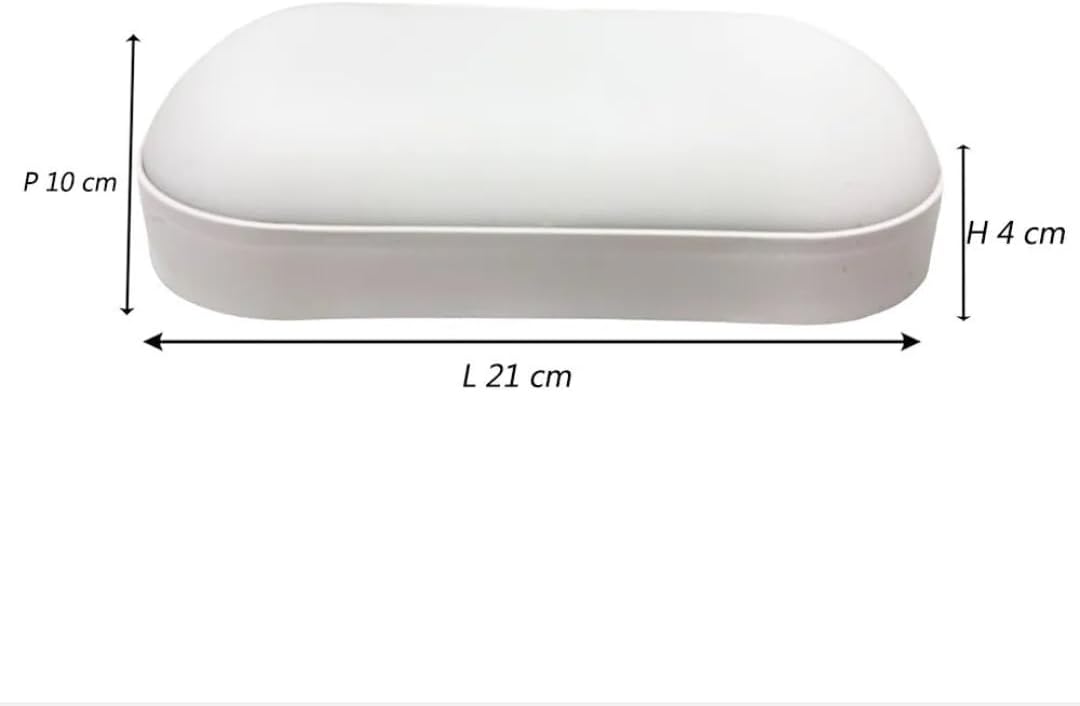 Applique LED da Parete 15W IP65 – Luce Calda 3000K, Naturale 4000K o Fredda 6000K – 1500 Lumen, Design Rettangolare Bianco per Esterni