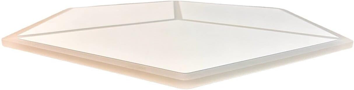 Applique LED da Parete Interna 12W Design Cubo 3D – Luce Calda, Naturale o Fredda – 960 Lumen – Alluminio Bianco 21x23,5 cm