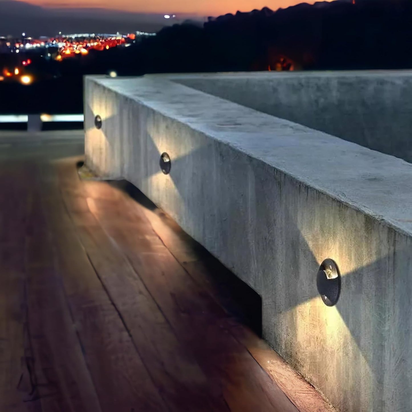 Faretto LED Calpestabile da Esterno IP67 da Incasso – Luce Calda o Naturale, 1W, Design Minimal