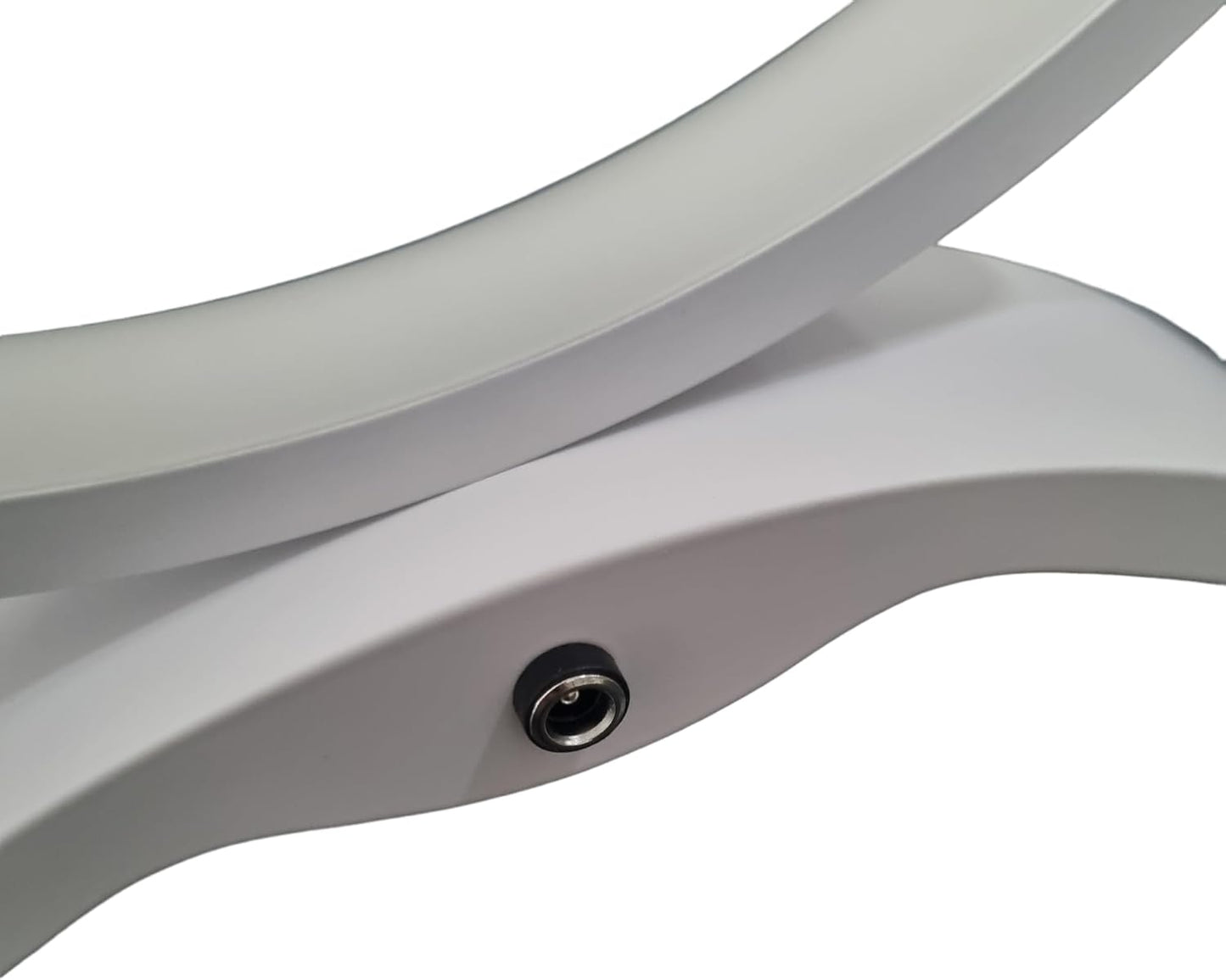 Lampada da tavolo moderna a led abat jour da comodino a forma di mezzaluna 9 watt Luce calda o naturale