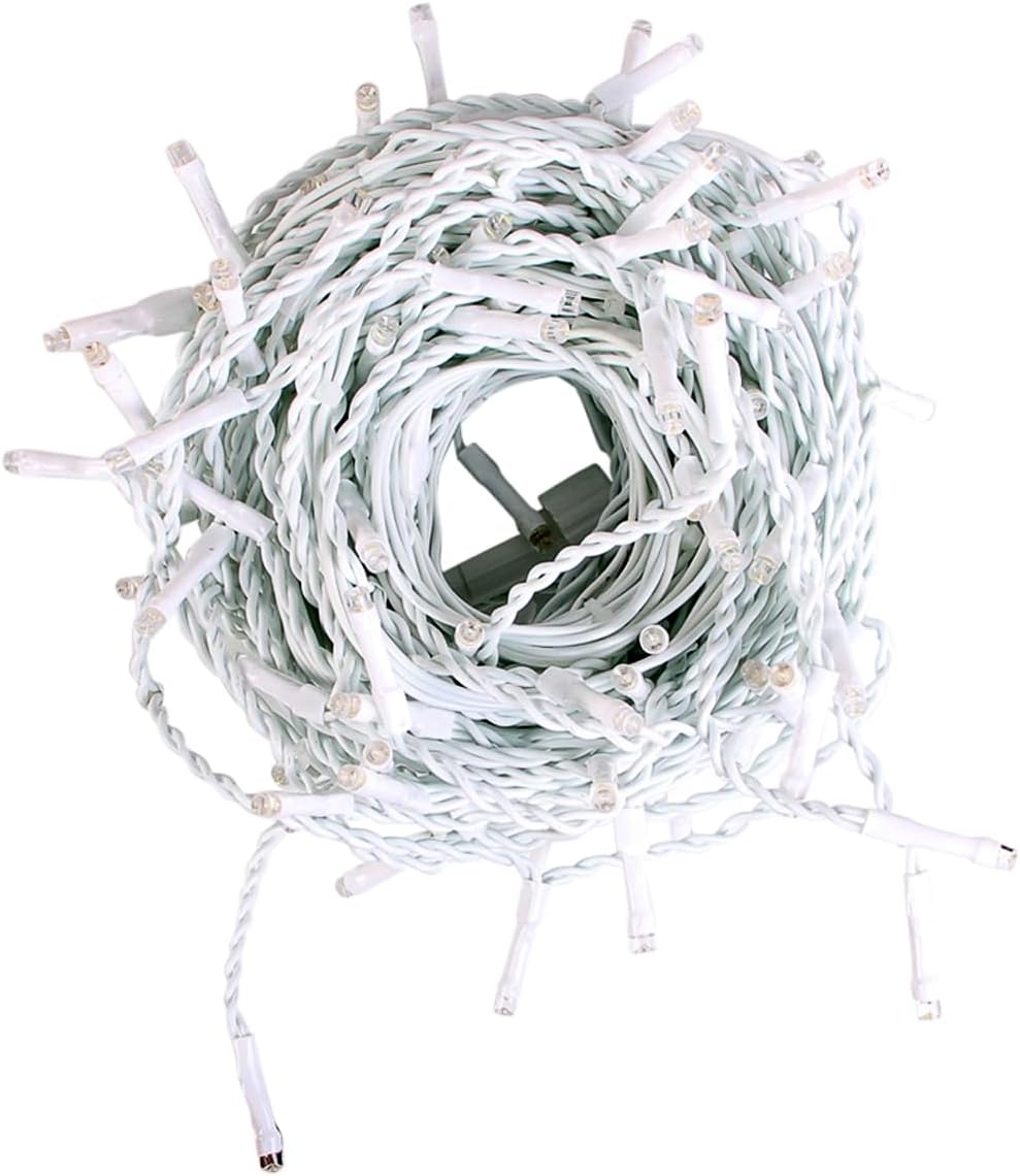 Tenda Luminosa Natalizia 12 metri Stalattiti a LED 480 Luci rosse + led intermittenti Bianco Freddo per Interno ed Esterno IP44