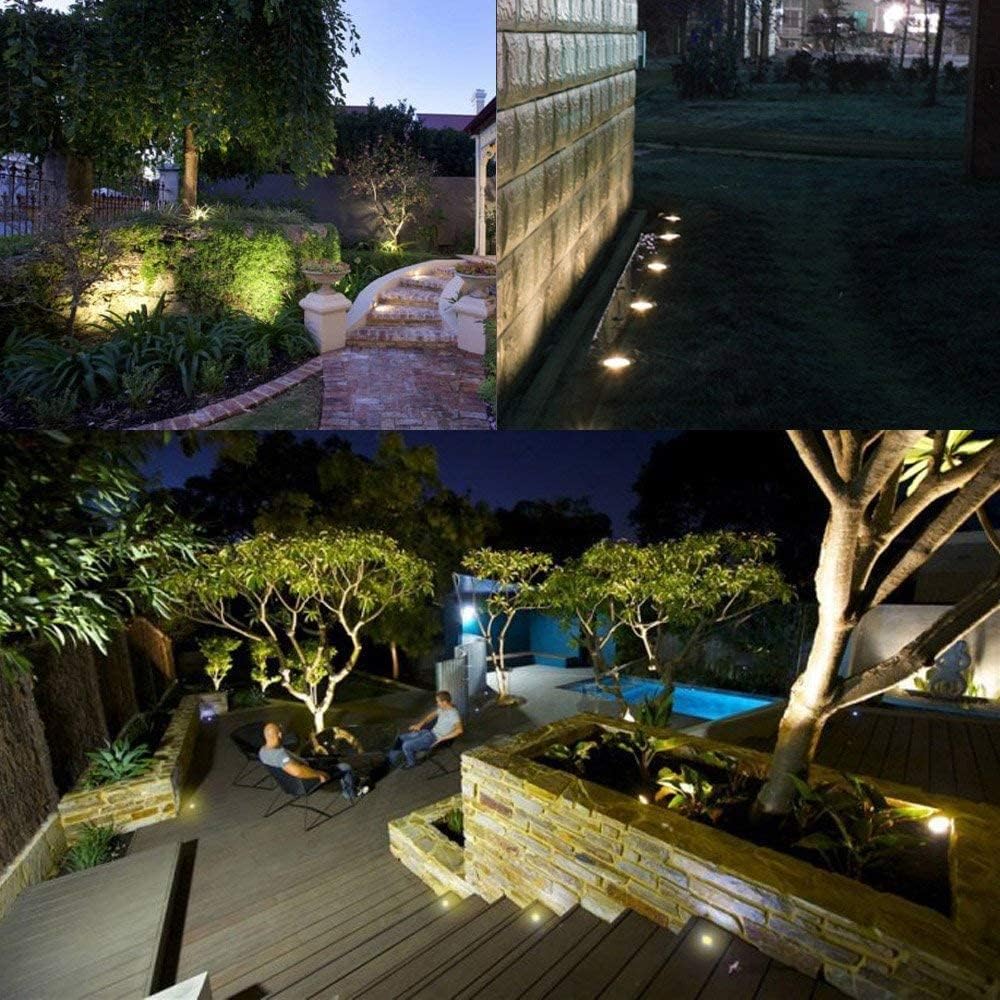 Faretto LED Calpestabile da Esterno 3W IP67 – Incasso a Terra con Controcassa – Luce Calda, Naturale o Fredda