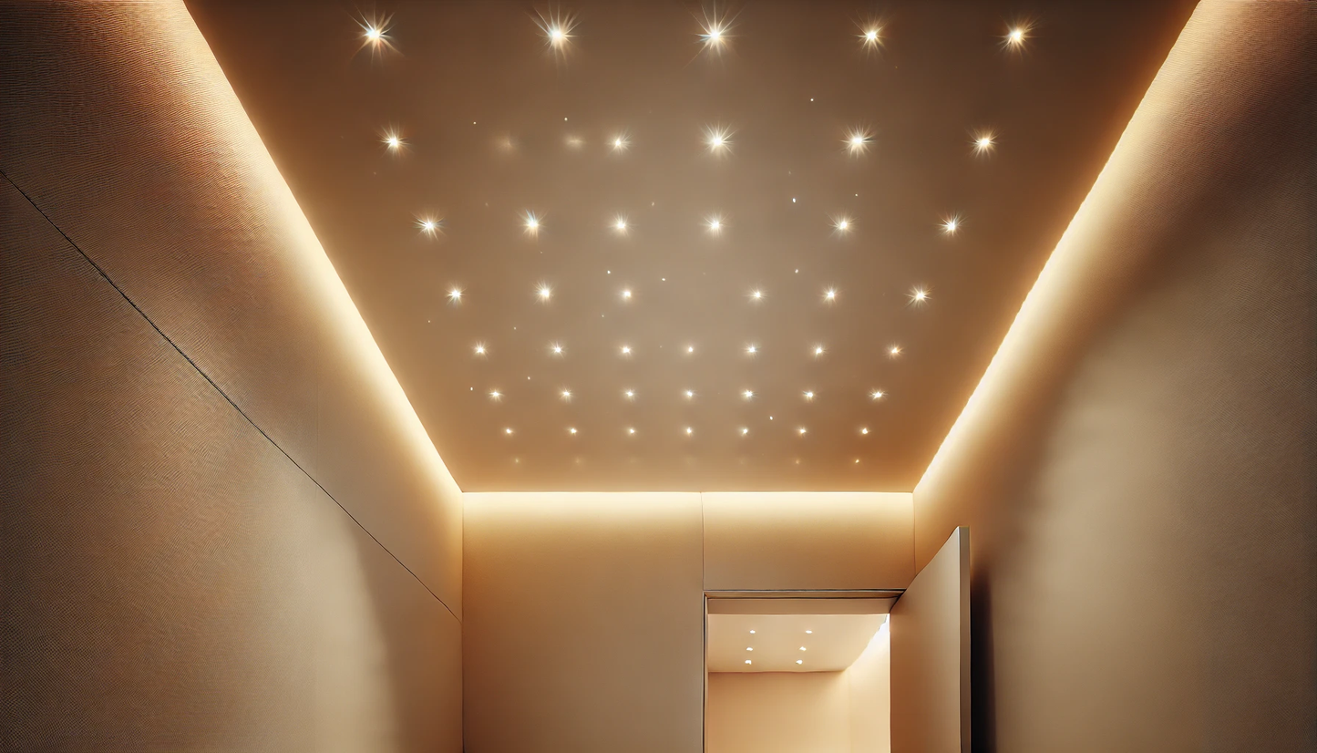 Set 10 Faretto a led cob da incasso in alluminio grigio satinato punto luce 1w 220v per controsoffittature scale cielo stellato - Luce Naturale, Fredda, Calda
