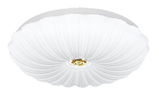 Plafoniera LED Soffitto 46W con Effetto Stellato, 3680 Lumen, 3 Tonalità di Luce (3000K/4000K/6500K), Bluetooth e Telecomando, Design Moderno in Alluminio e PVC, Ø48 cm
