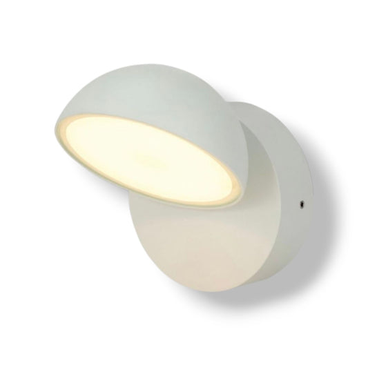 Applique LED da Esterno 12W CCT con Testa Orientabile – Luce Calda, Naturale o Fredda – Grigio Antracite o Bianco IP54