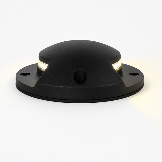 Faretto a led da esterno IP65 calpestabile carrabile 6W luce naturale 4000K 12V doppia emissione di luce