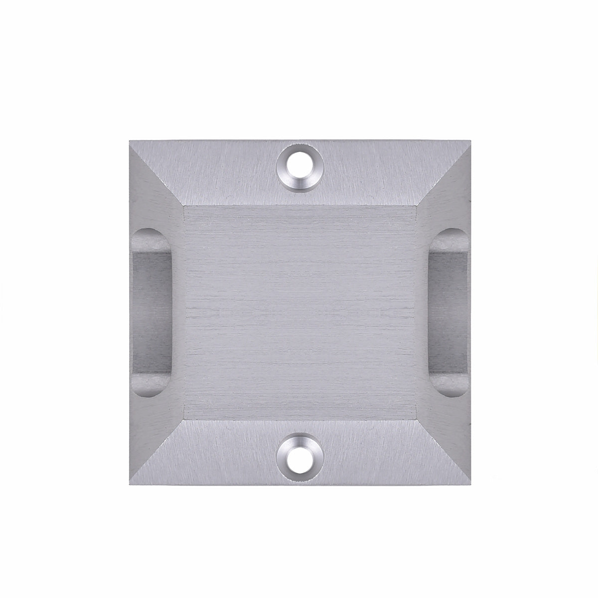 Faretto LED Calpestabile Quadrato da Esterno Radente 4W 320lm 12V IP65 Biemissione Luce Naturale 4000K grigio silver