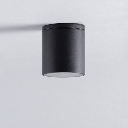 Faretto da Soffitto da Esterno IP54 in Alluminio, Attacco GU10, per Lampadina LED 10W Max, Design Moderno, Impermeabile