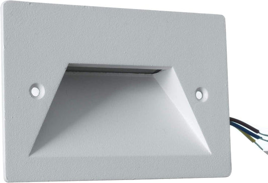 Faretto segnapassi da incasso bianco per esterno IP65 3W LED integrato luce calda, naturale o fredda