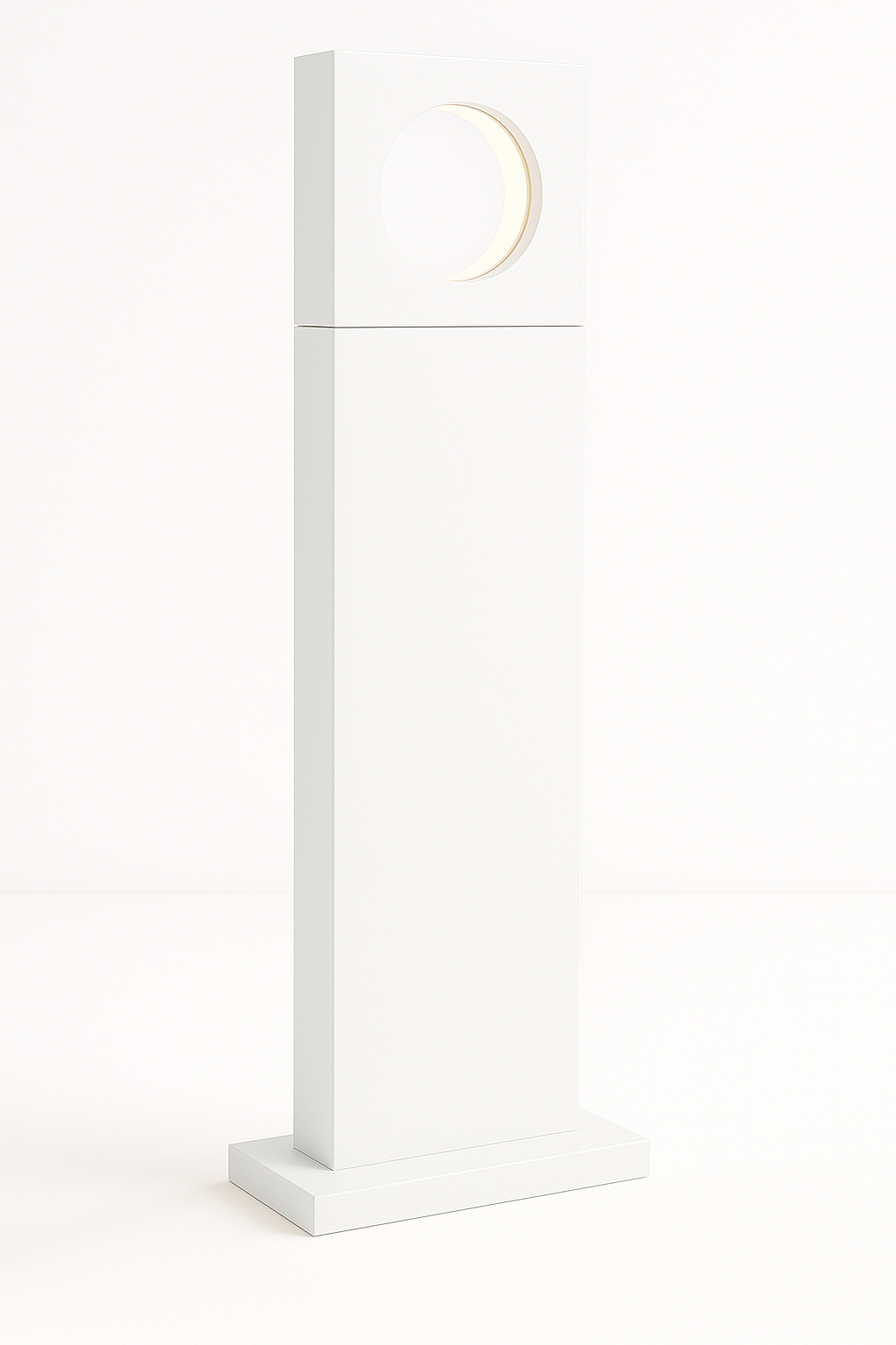 Lampione LED da Giardino 12W IP65 – Nero, Bianco o Grigio con Luce Calda, Naturale o Fredda