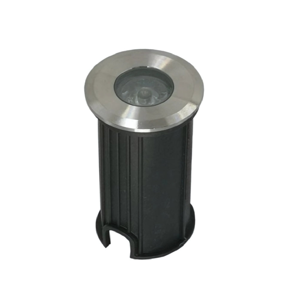 Faretto LED luce blu segnapasso calpestabile Interrato IP68 1W 12V 90lm per esterni bordo piscina giardino vialetti