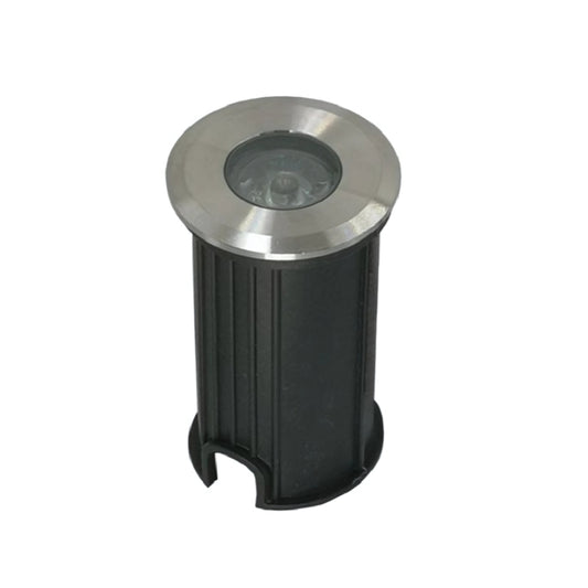 Faretto LED luce blu segnapasso calpestabile Interrato IP68 1W 12V 90lm per esterni bordo piscina giardino vialetti