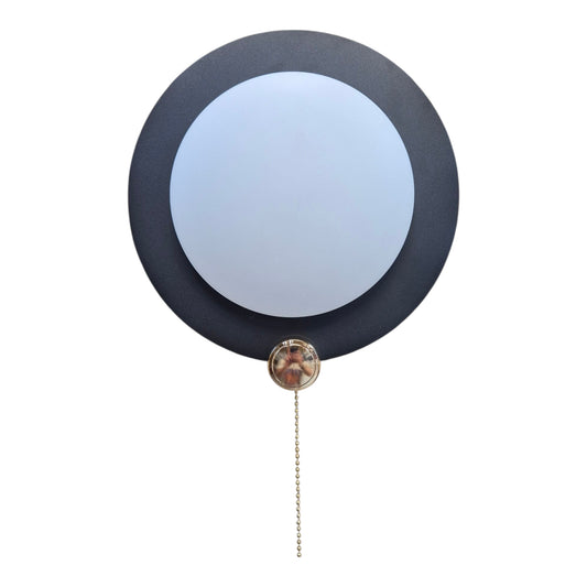 Applique LED da interno moderna 10W 550lm con catenella oro – Lampada da parete rotonda design minimal, luce calda naturale fredda CCT switch 220V
