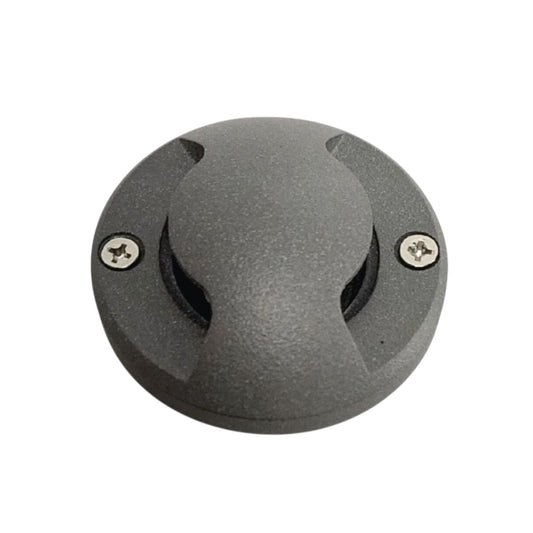 Faretto LED Calpestabile da Esterno Radente 4W 320lm 12V IP65 Biemissione Luce Naturale 4000K Grigio