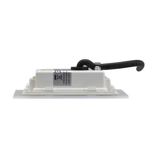 Faretto segnapassi da esterno Con Placchette intercambiabili lampada da muro IP65 LED 3W ad incasso per scatola 503, CCT 3 Tonalità selezionabile luce fredda Luce calda Luce Naturale