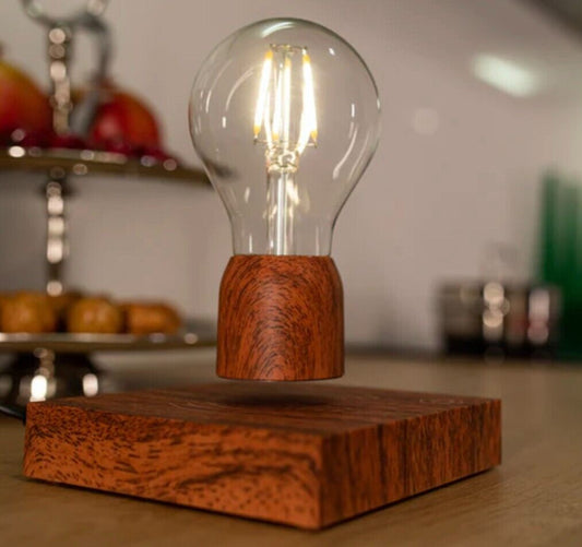 Lampada da Tavolo LED a Levitazione Magnetica - Design Moderno attacco E27 con Filamento a LED