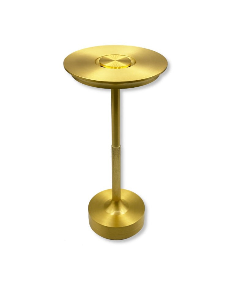 Lampada da Tavolo LED Ricaricabile Touch Dimmerabile – Nero o Dorato