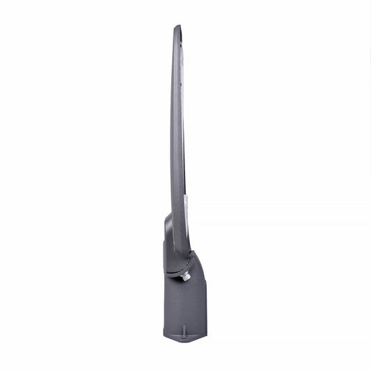 Lampione Stradale LED 100w, 220V, 9000 Lumen, Luce fredda 6500K, Impermeabile IP65, Alluminio grigio, Inclinazione Regolabile