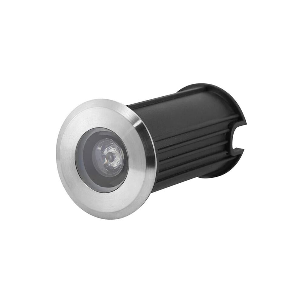 Faretto LED luce blu segnapasso calpestabile Interrato IP68 1W 12V 90lm per esterni bordo piscina giardino vialetti