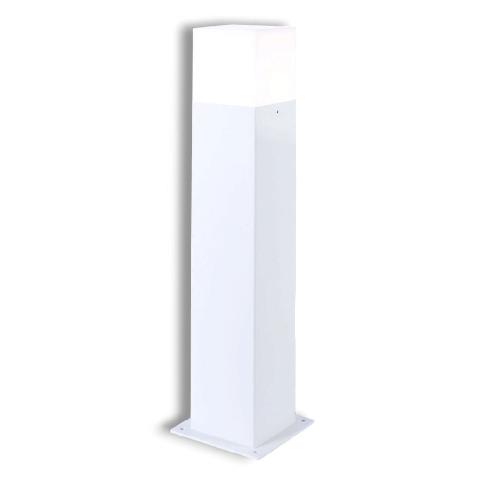 Luci da giardino a palo Design Moderno IP44 Lampione per lampadine a led max 12W non incluse Ideali per Illuminare Vialetti e Percorsi Pedonali Esterni