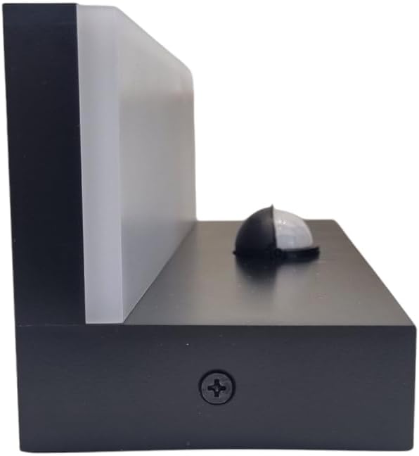 Applique LED da Esterno con Sensore PIR – 10W IP54 – Luce Fredda, Naturale o Calda – Design Moderno da Parete